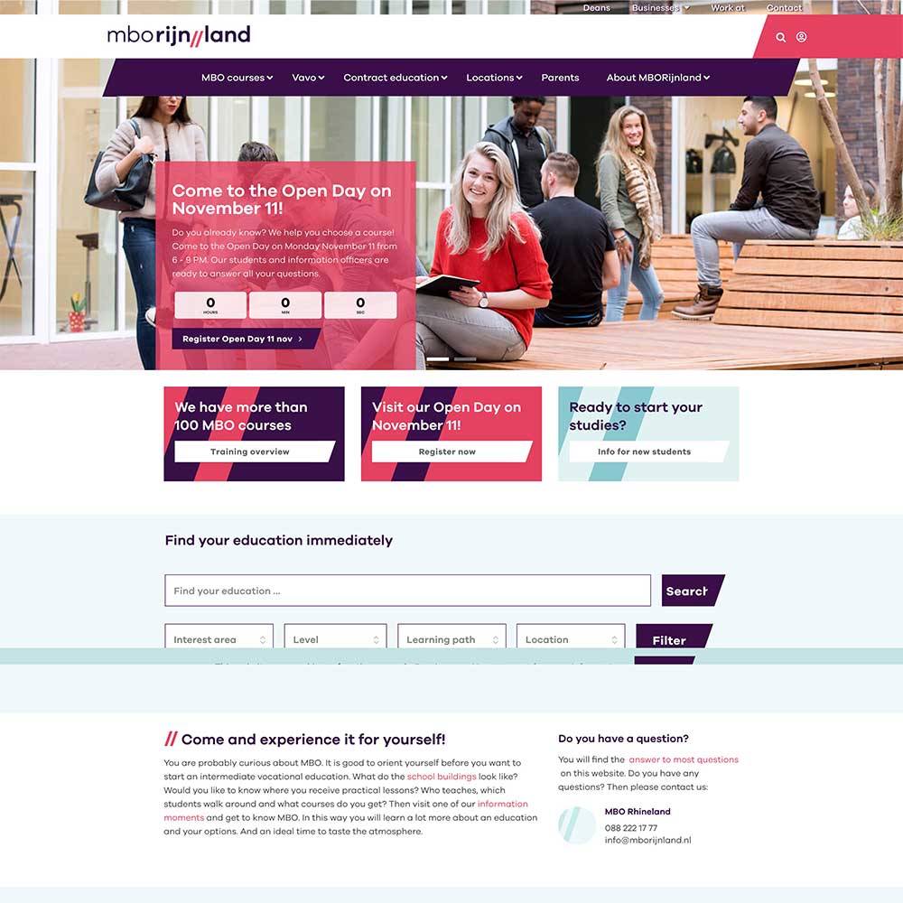 LearnDash Website for proefstuderenmbo