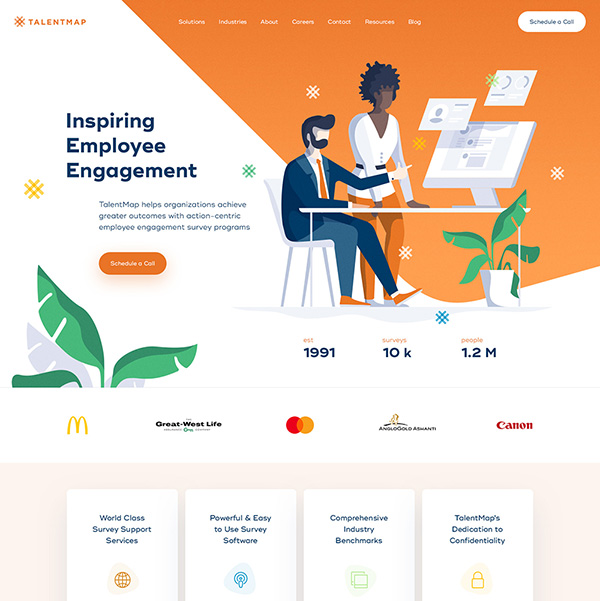 Talent Map Web Development